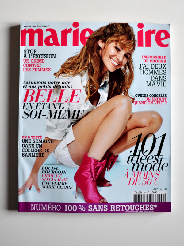Marie Claire France WITHOUT AIRBRUSHING 01